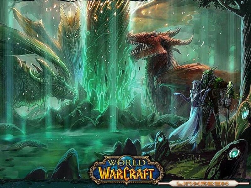 World of Warcraft fantasy scene