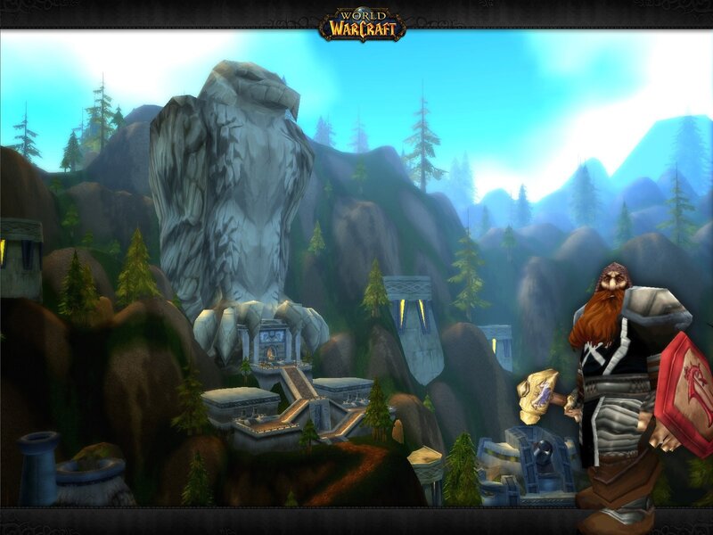 World of Warcraft game scene
