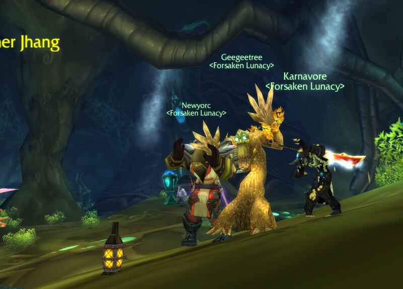 World of Warcraft gameplay scene