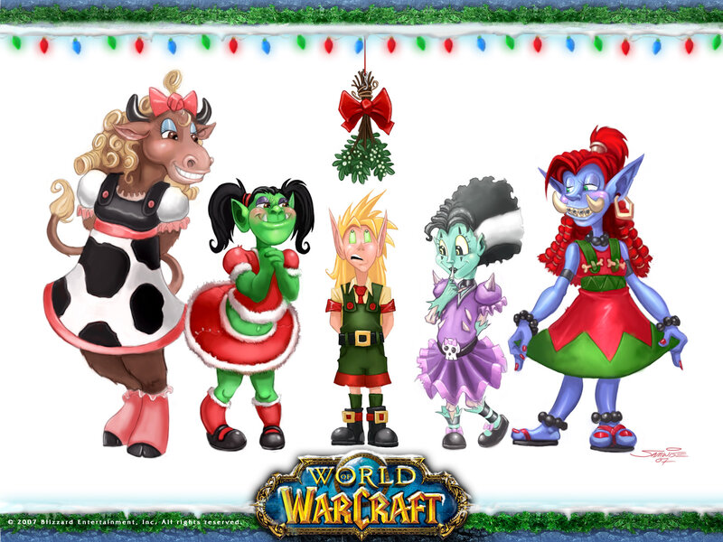 World of Warcraft holiday characters