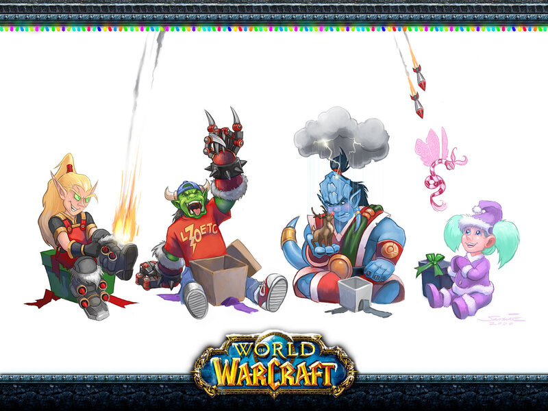 World of Warcraft holiday characters