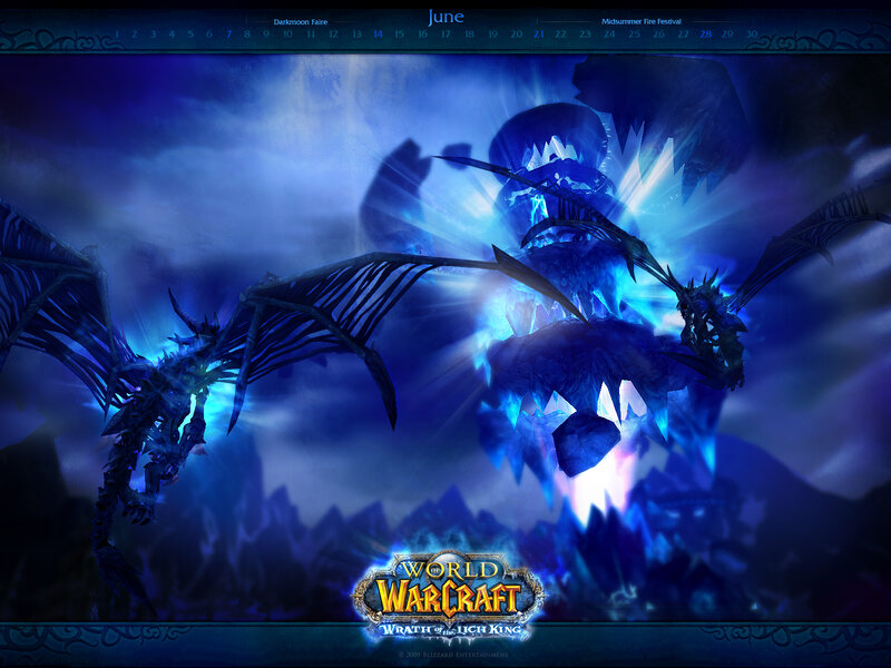 World of Warcraft June calendar