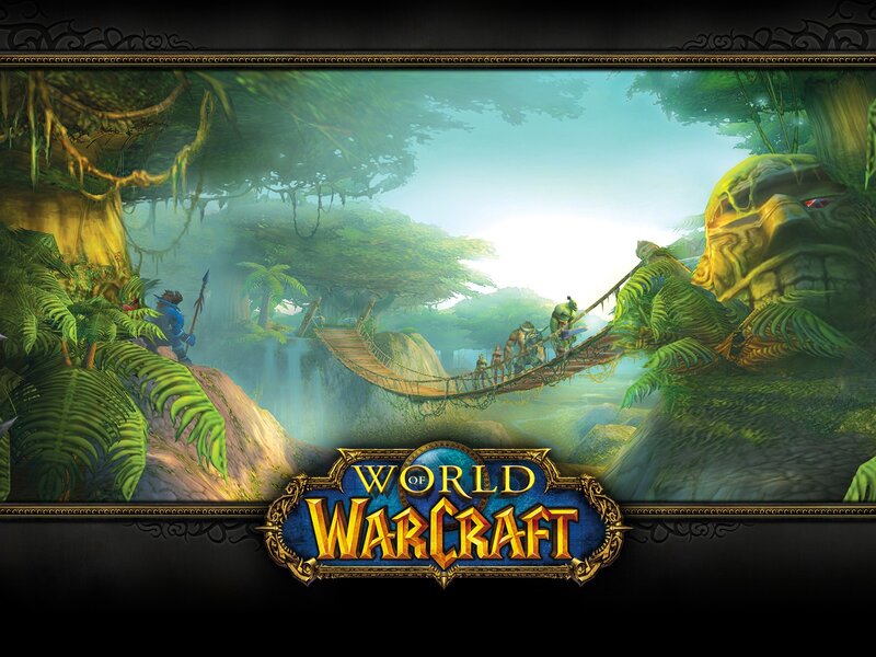 World of Warcraft jungle scene
