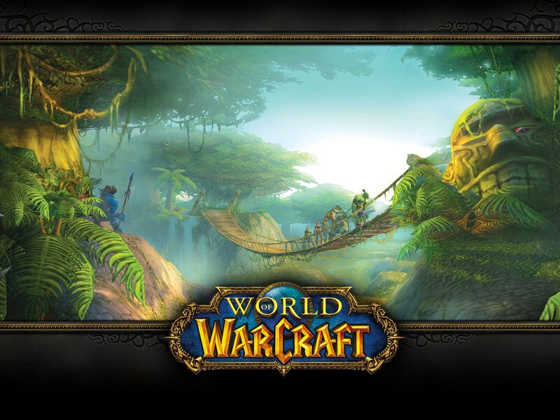 World of Warcraft jungle scene