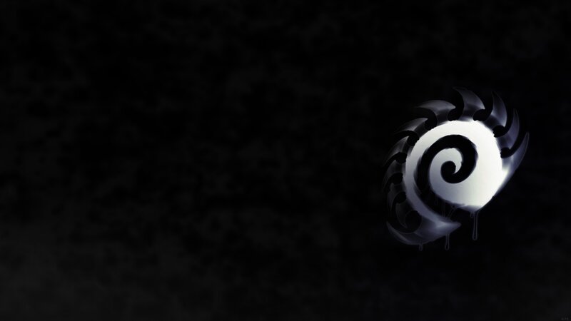 World of Warcraft Logo — Black, Dark