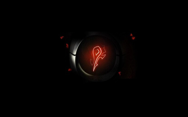 World of Warcraft logo on dark background