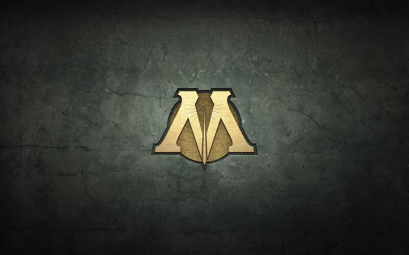 World of Warcraft logo on stone