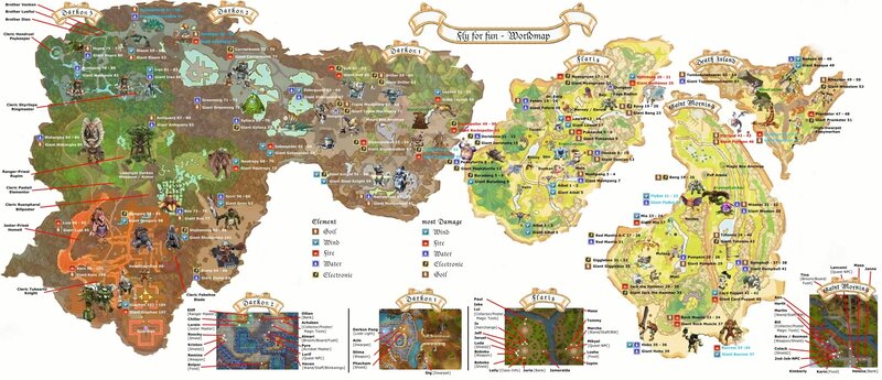 World of Warcraft map