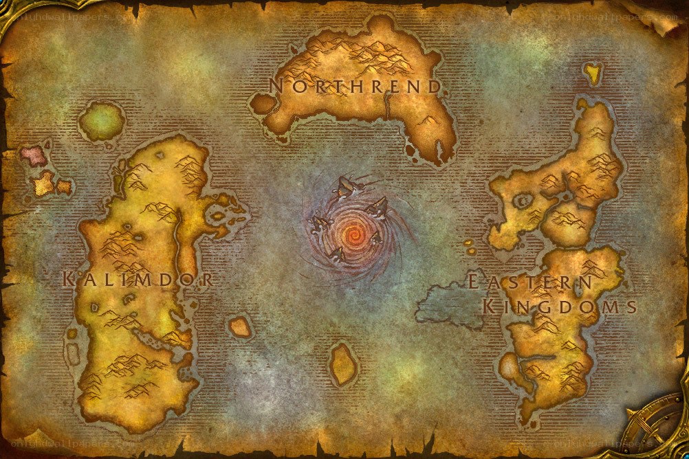 World of Warcraft map