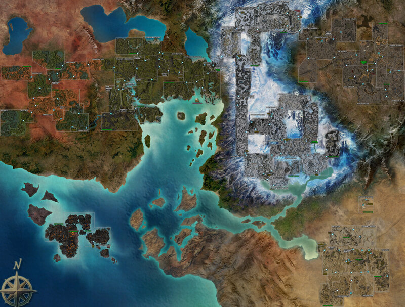 World of Warcraft map