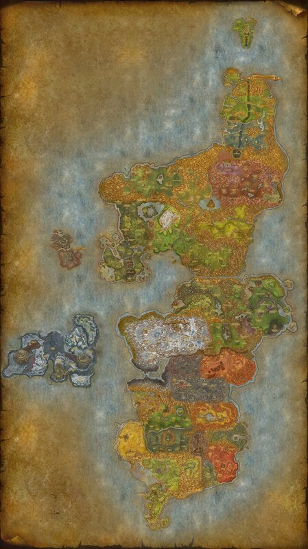 World of Warcraft map