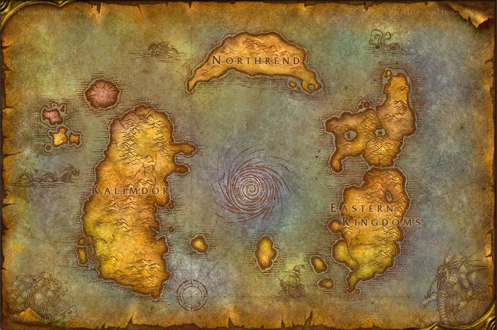World of Warcraft map
