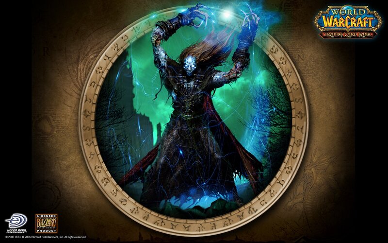 World of Warcraft trading card art