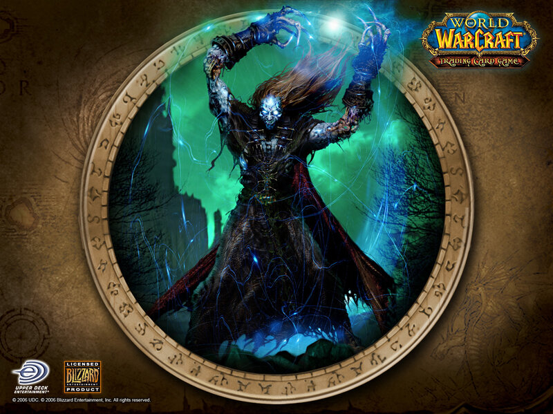 World of Warcraft trading card art