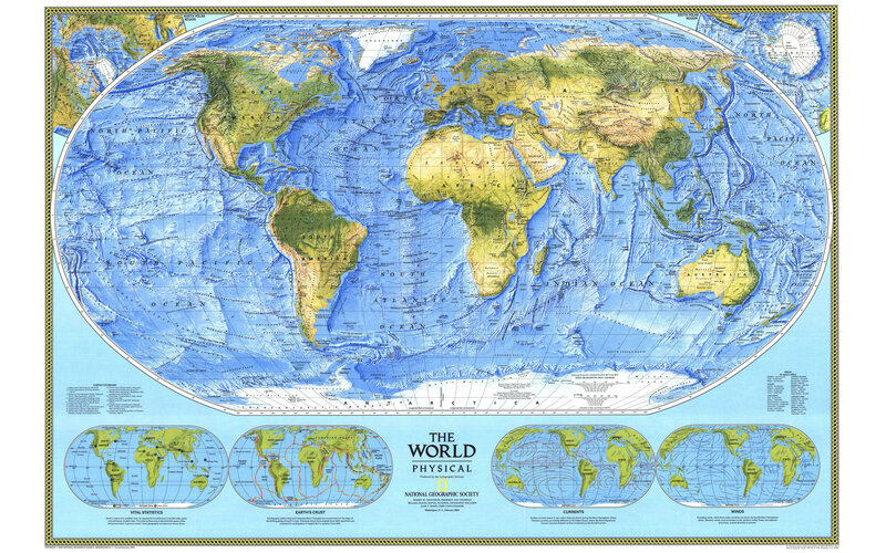 World Physical Map