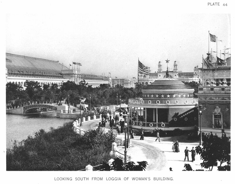 World's Fair view from Woman's Building