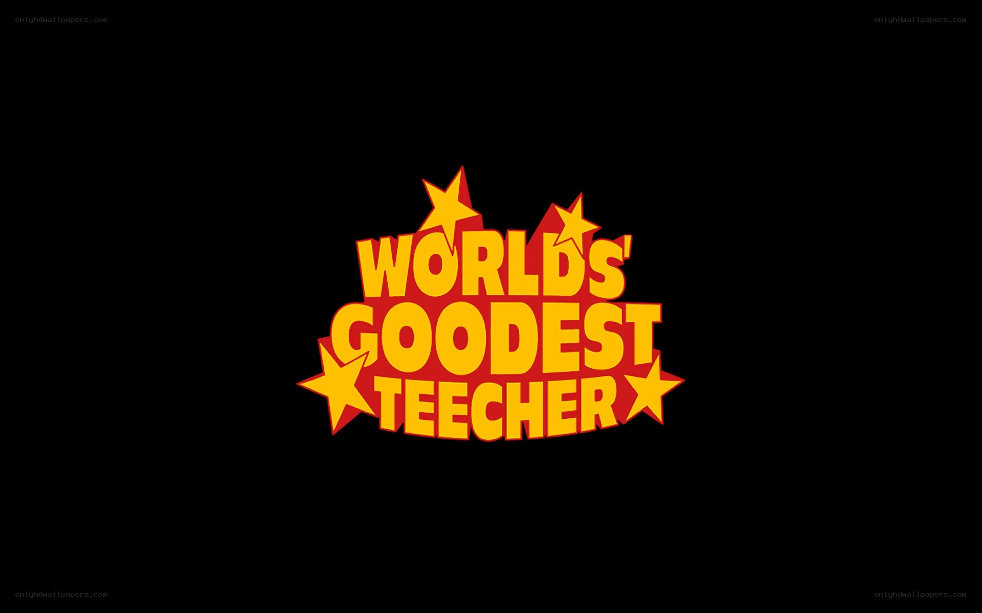 World's Goodest Teecher logo