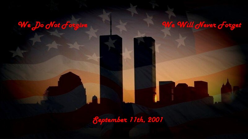 World Trade Center Towers — Black, Somber