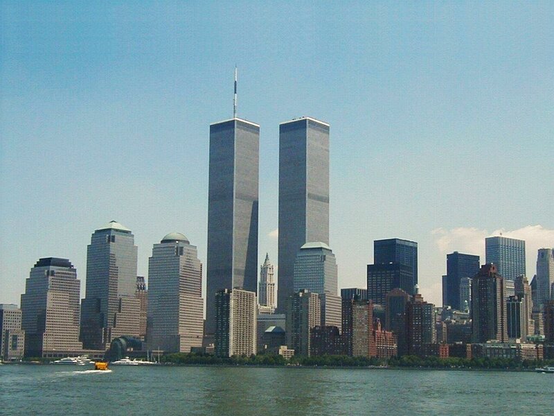 World Trade Center Towers — Blue, Calm