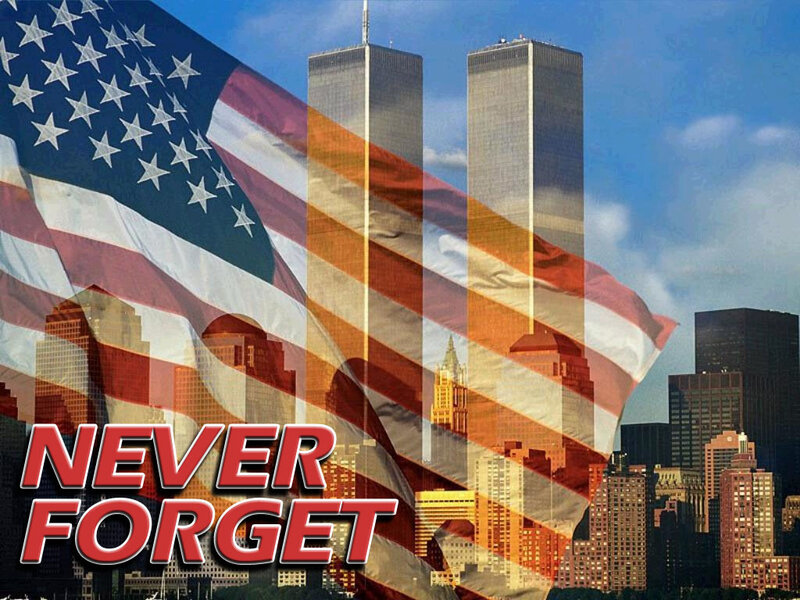 World Trade Center Towers — Blue, Solemn