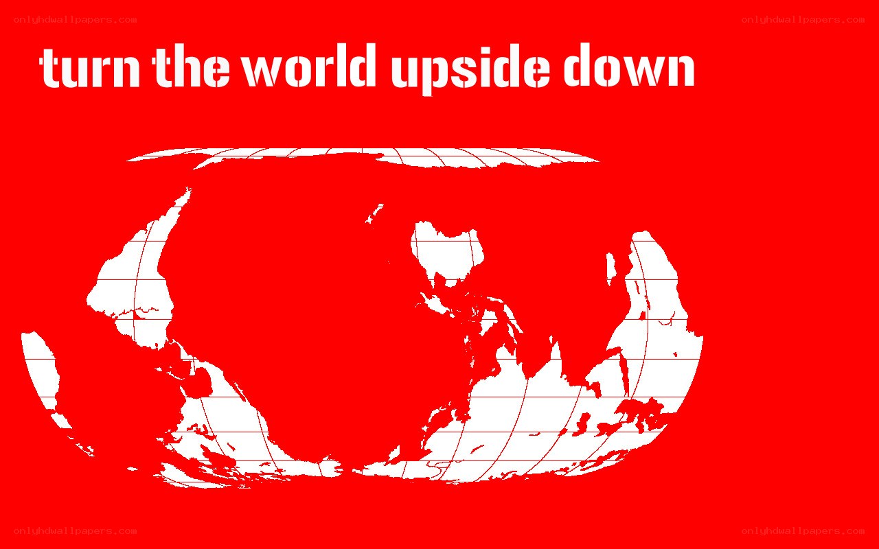 world upside down