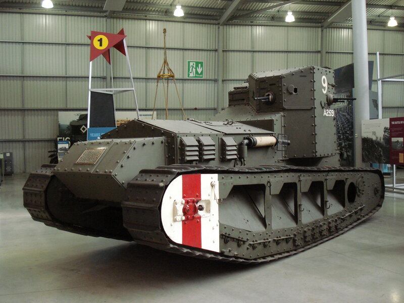 World War I Tank — Gray