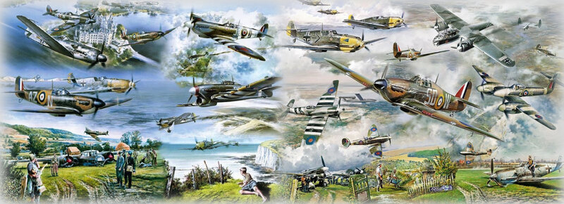 World War II Aircraft — Green