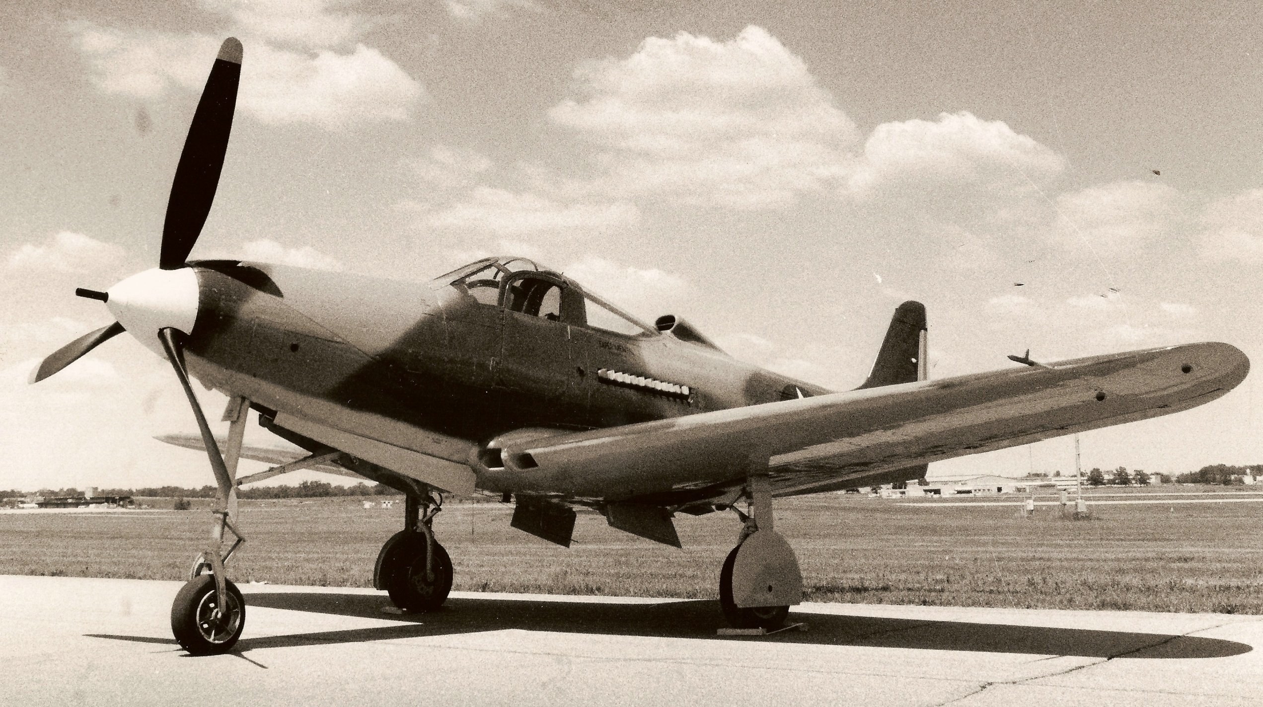World War II-era fighter plane