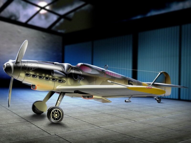 World War II fighter plane