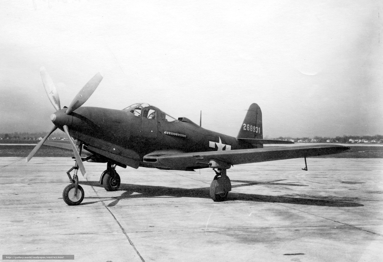 World War II fighter plane