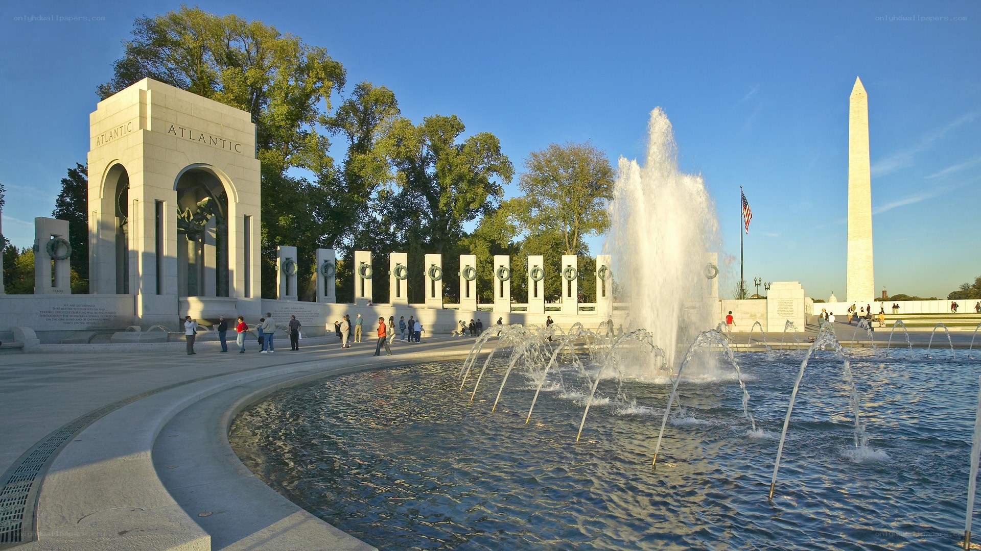 World War II Memorial in Washington DC