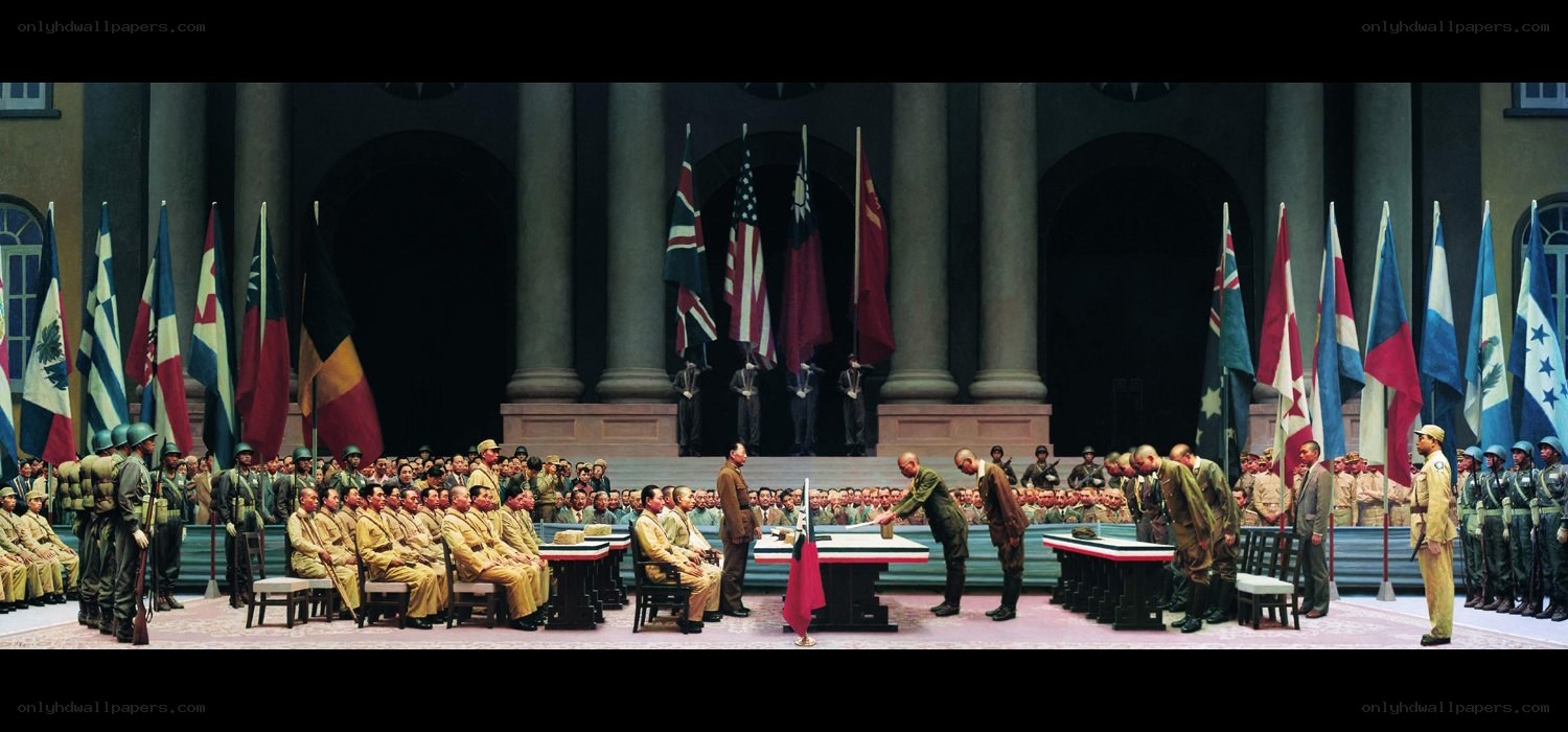 World War II surrender ceremony