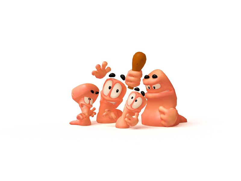 Worms characters group