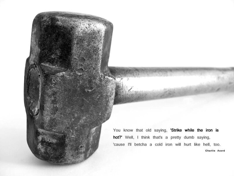 Worn Metal Hammer