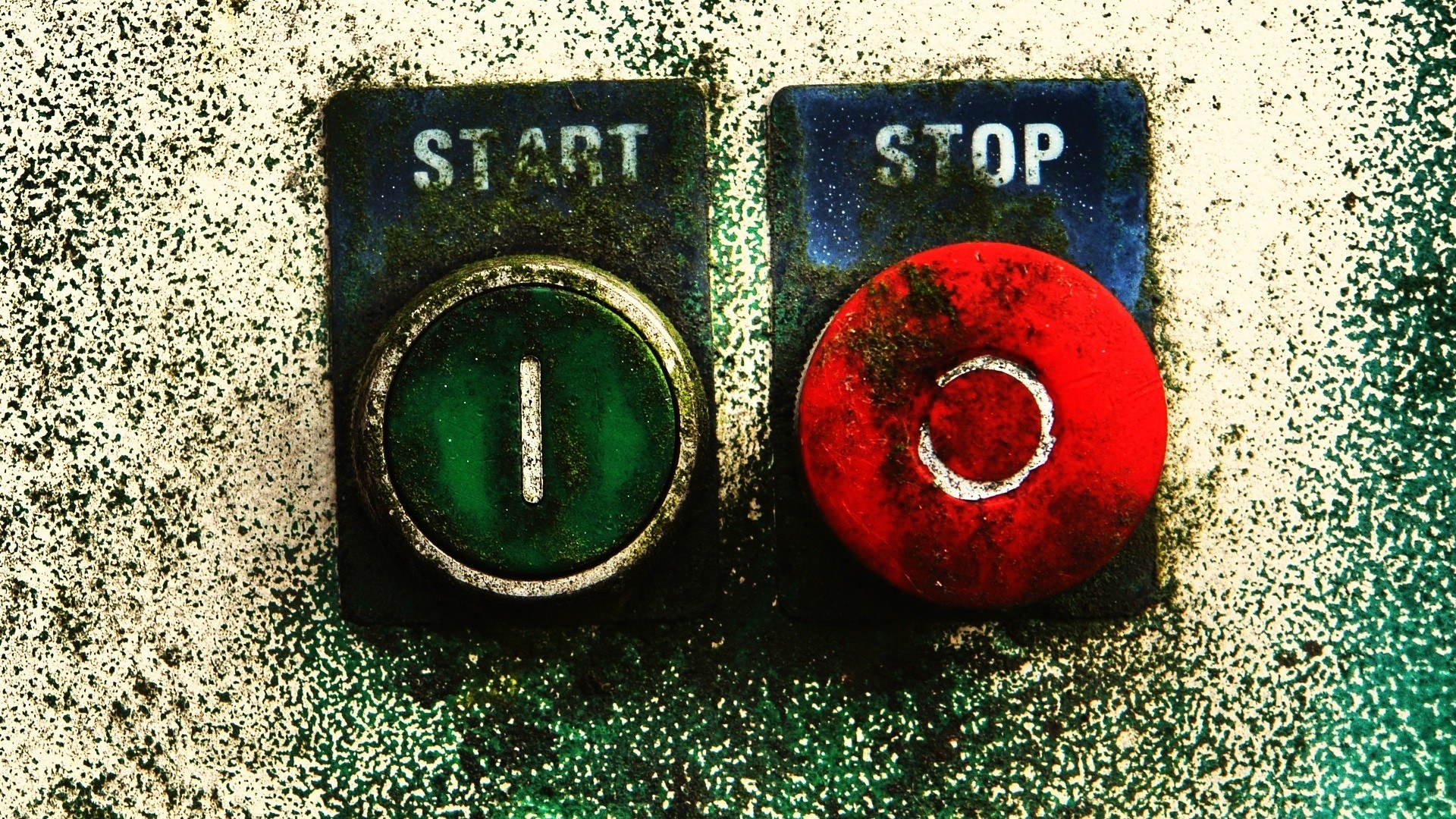 worn start and stop buttons