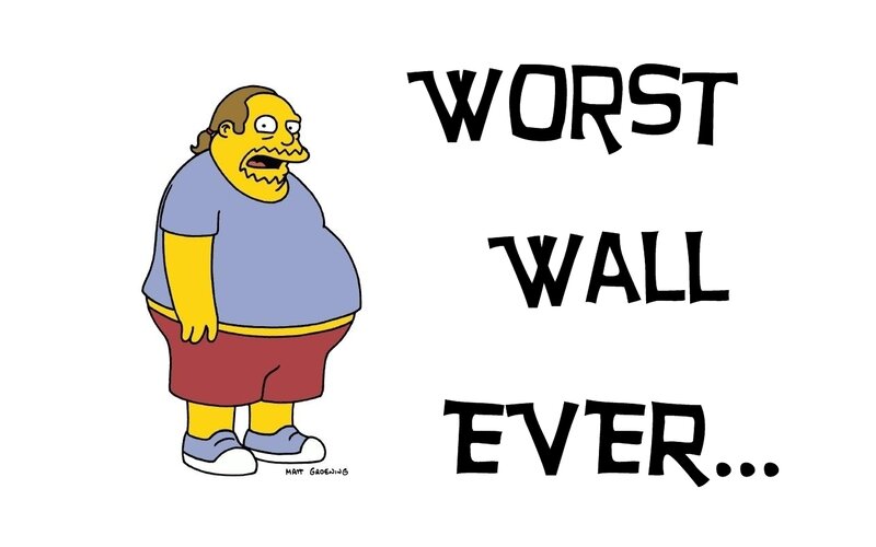 Worst wall ever