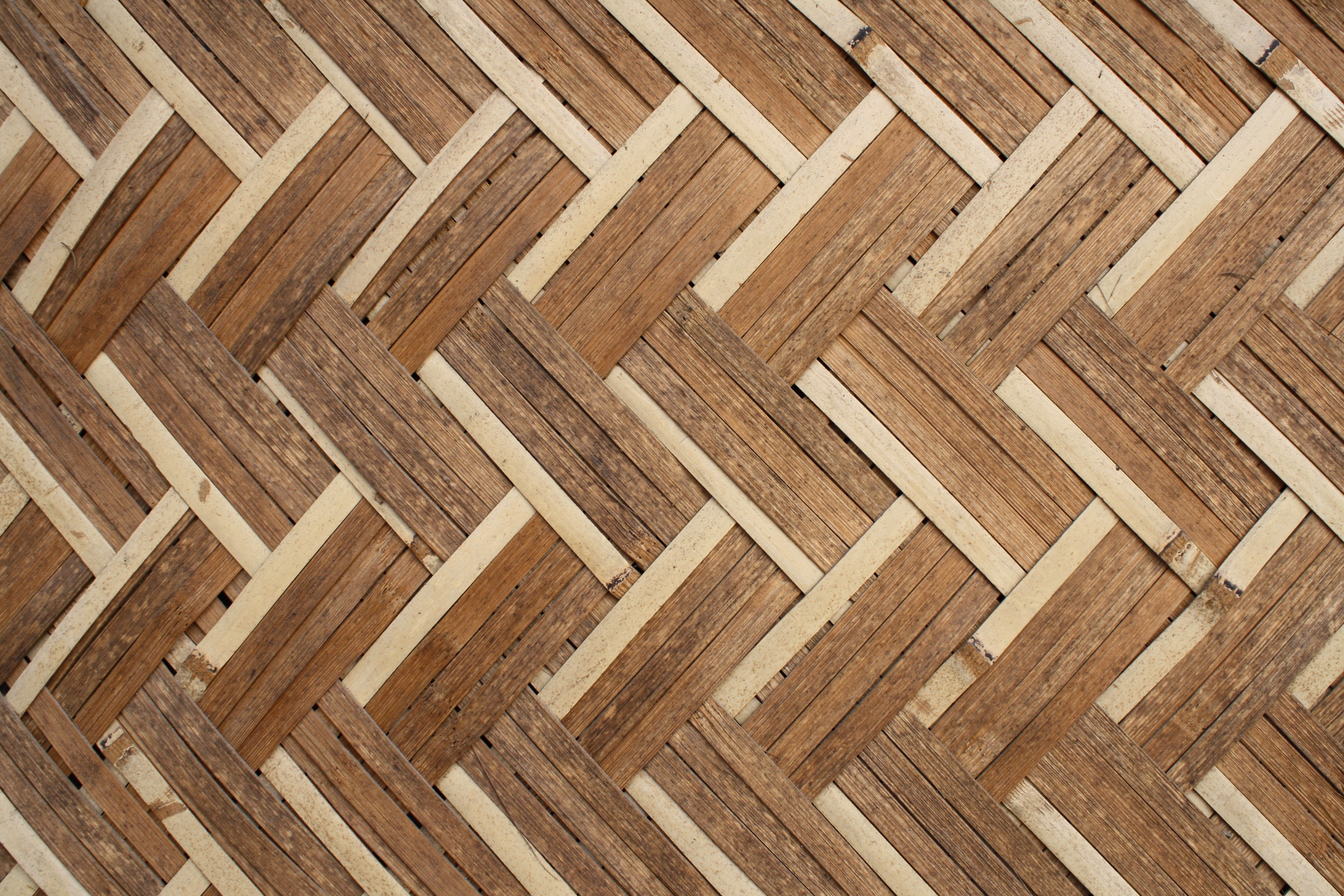 woven bamboo mat texture