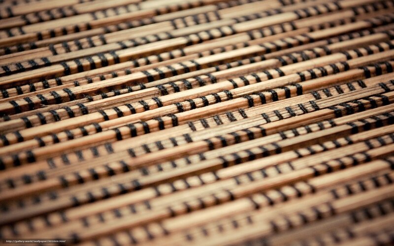 Woven Bamboo Mat