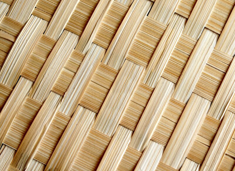 woven bamboo texture