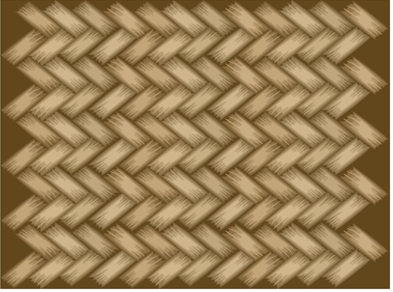 woven basket pattern