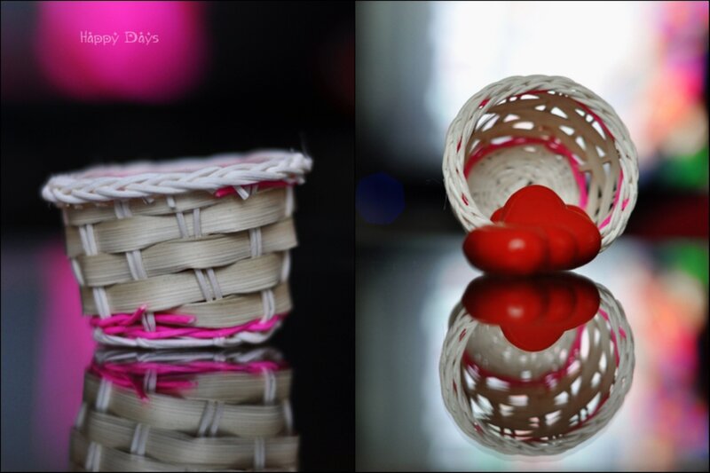 Woven Basket with Candies