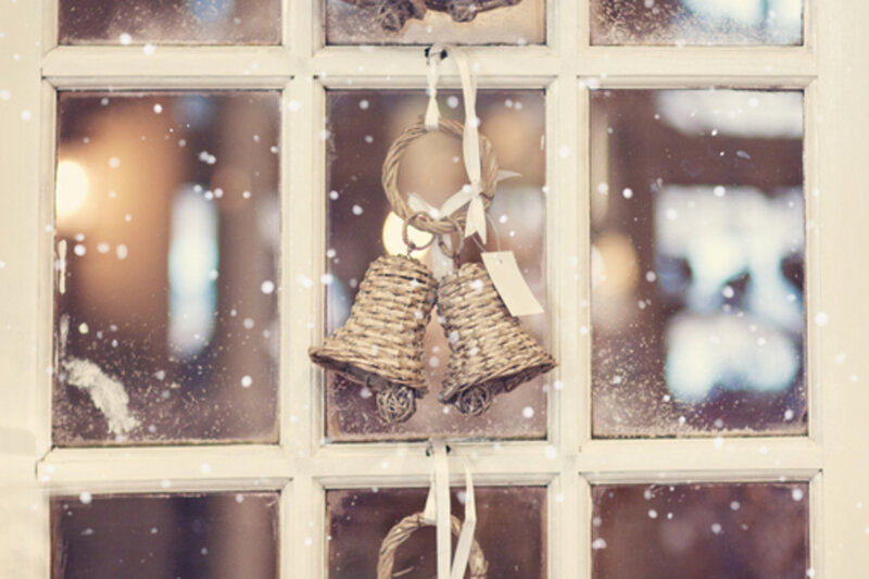 Woven Bells on Window