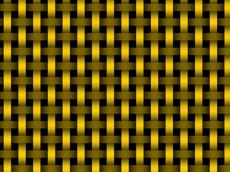 woven gold pattern