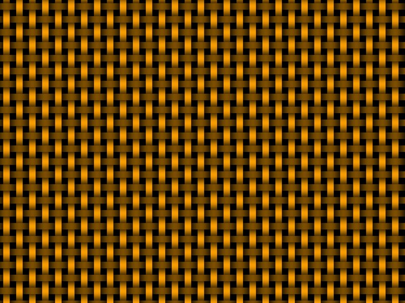 woven golden pattern
