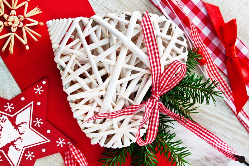Woven Heart Decoration