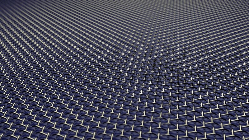 woven metal mesh texture