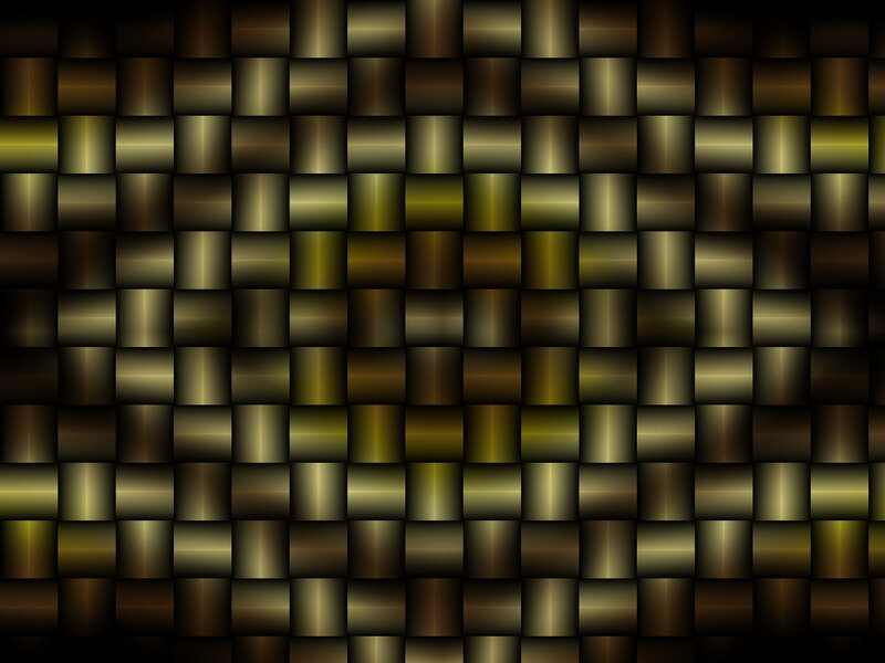 Woven Metal Texture — Gold