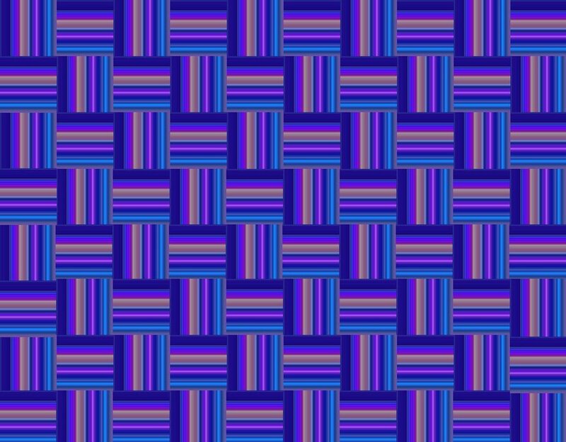Woven Pattern of Stripes
