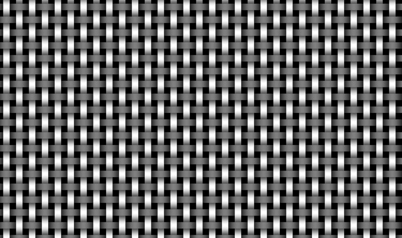 Woven Pattern Texture — Black