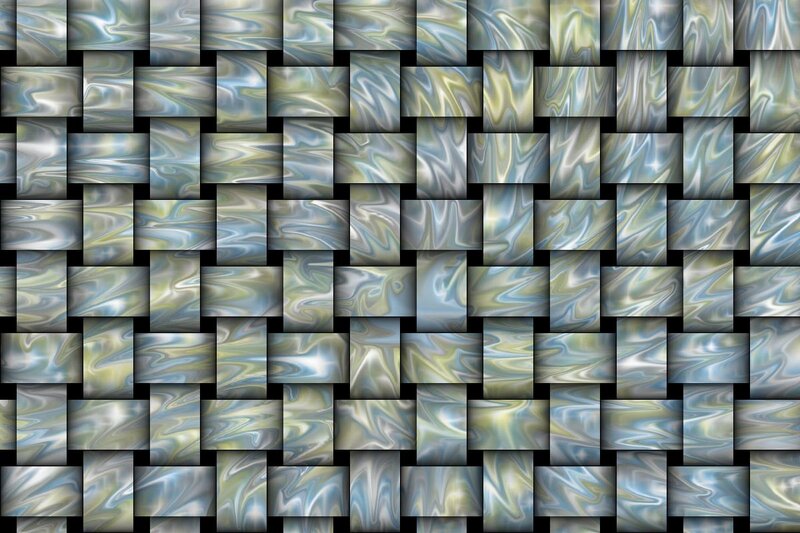 Woven Pattern Texture — Blue